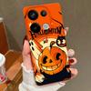 Pumpkin Lantern Ghost Halloween Case For Xiaomi Redmi Note 15 Pro 4G 14 13 Pro+ 5G Xiaomi 13T Pro Leather Texture Silicone Cover