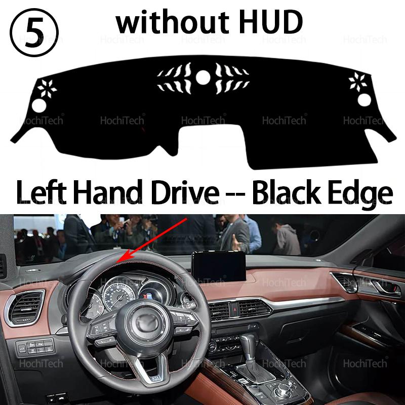 Dashboard Cover Pad Car Liner Anti-UV Mat Sunshade Dashmat Carpet Dash for Mazda CX-9 CX9 CX 9 Second Generation TC 2016-2022