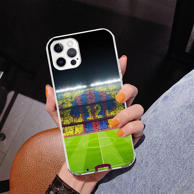 Football Soccer Ball Design Phone Case For iPhone 17 Air 16 Pro Max 16E 15 + 14 Plus 11 12 13 Mini 7 8 SE Gift Print Cover Funda