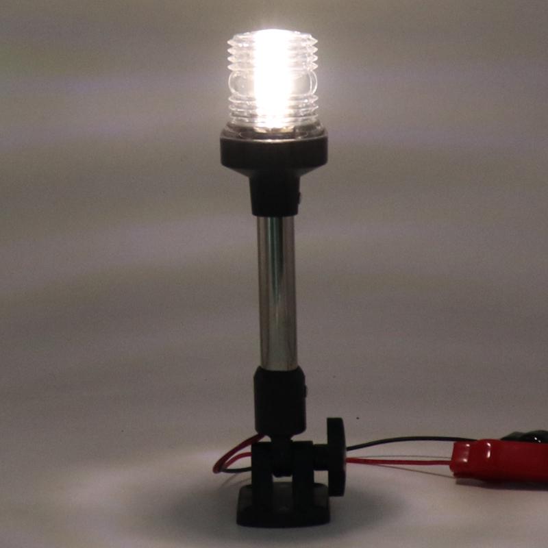 White LED Marine Navigation All-Round Boat Light Home Garden LED Light 12V Navigation Light Rotatable Light