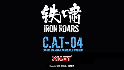 XIAOT x IRON ROARS C.A.T 04 Jin 1/60 Scale ABS Assembled Plastic Model Kit