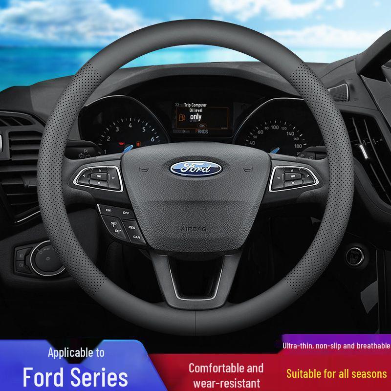 Steering Wheel Cover for Ford Escort, Focus, Mondeo, Explorer, Kuga, Edge, Territory