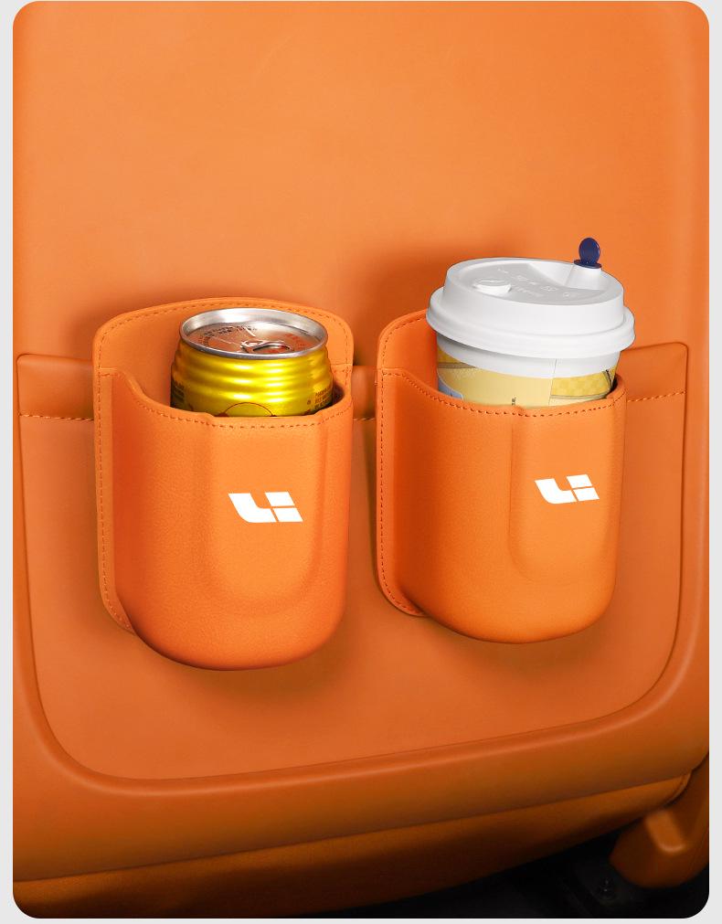 Ideal L6/L7/L8/L9/MEGA/ONE Car Cup Holder with Phone and Beverage Storage Bag