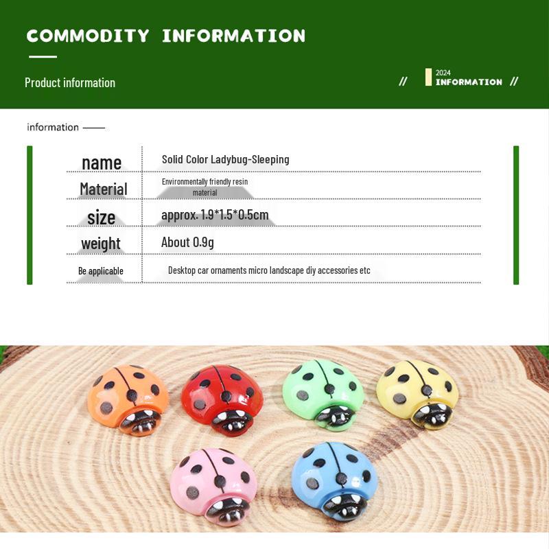 Käfer Harz Haarspangen Set - DIY Kinderbasteln mit Marienkäfer Ornamenten