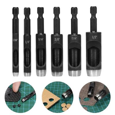 Hollow Hole Punches 3/16\'\' 1/4\'\' 5/16\'\' Carbon Steel