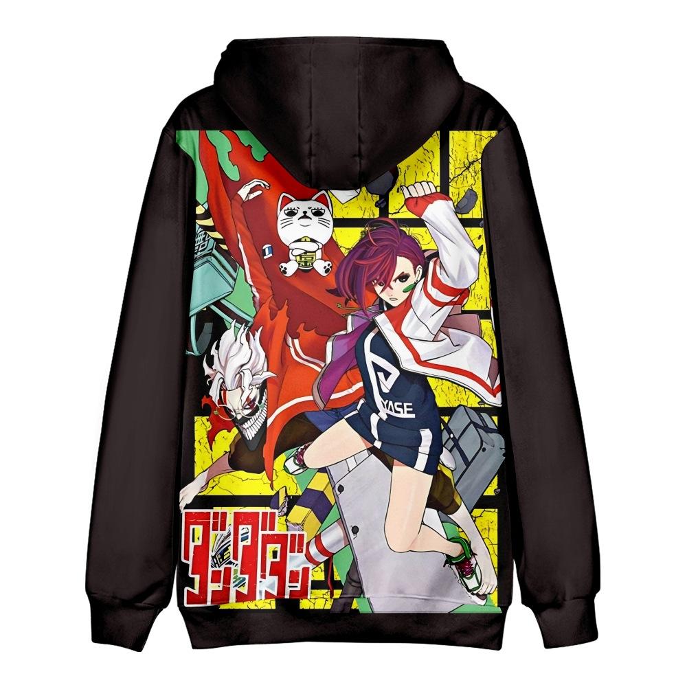 NEUE Herbstmode für Fans des DAN DA DAN Anime Bedruckter Pullover Outdoor Sport Cosplay Pullover Hoodie Cosplay Kostüm