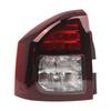 Left Side Rear Tail Light Assembly Plastic Red White Durable Auto Lamp Replacement for Jeep Compass 2014-2017