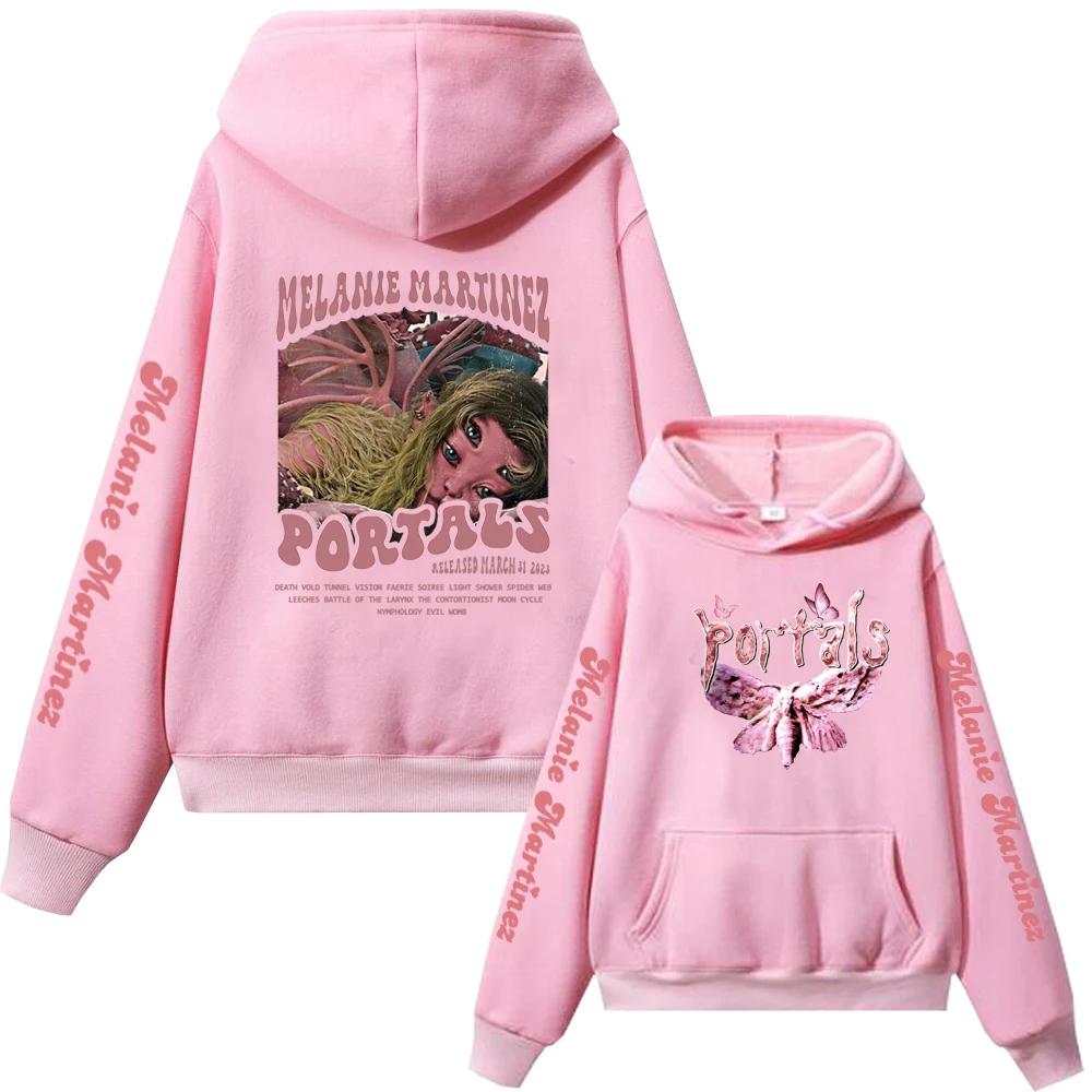 Melanie Martinez Portals Hoodies Print Men Woman Hip Hop Hoodie Hooded Sweatshirts Harajuku Pullovers Unisex Tracksuit Clothing