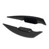 1 par Motorsykkel Side Winglet Aerodynamisk Wing Spoiler Universal for Motorsykkel El-sykler Svart