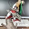 28cm Anime Attack On Titan Levi Renewal 1/8 Scale Action Figure Toys Collection Pvc Model Doll Gift