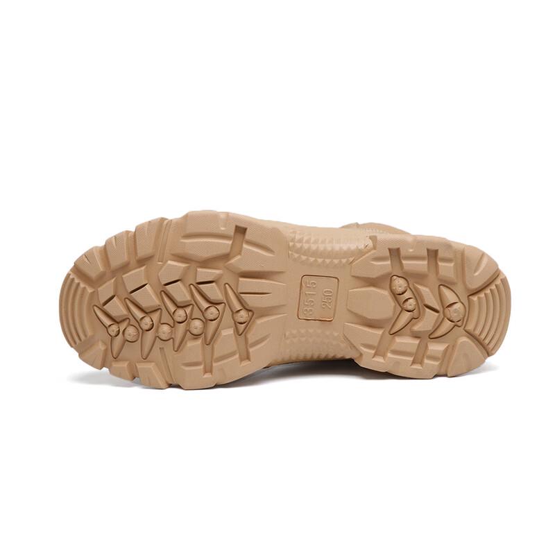 Jihua 3515 Desert Wool Combat Boots