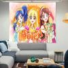 Aikatsu On Parade Anime Cartoon Tapestry Decoration Bedroom Dormitory Background Cloth Holiday Home Party Living Room Club