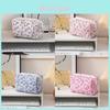 Floral Makeup Bag Large Capacity Organizer With Zipper For Travel And Home Use