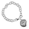 TIFFANY&Co. Return To TIFFANY & Co. Oval Tag Bracelet Silver925 31g Women Used