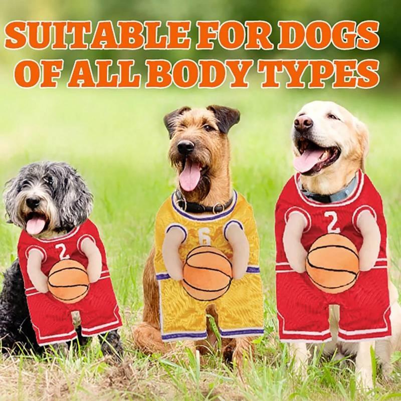 Costume Basketball Dog With Ball Pet Clothing Decoration Fashion Gift Clothes