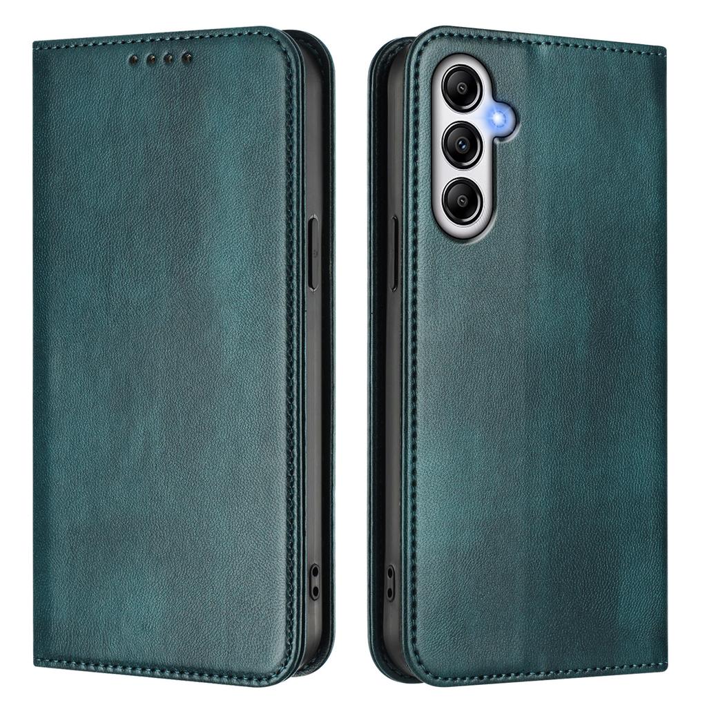 For Samsung Galaxy A25 5G (Global) (161.0 X 76.5 X 8.3mm) Wallet Cases Retro Texture RFID Blocking Leather Phone Cover