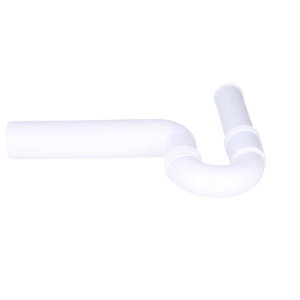 Sink Pipe Siphon 6/4"x50 Plastic/white