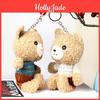 Premium Short Plush Mini Teddy Bear Keychain Soft Stuffed Doll For Bags