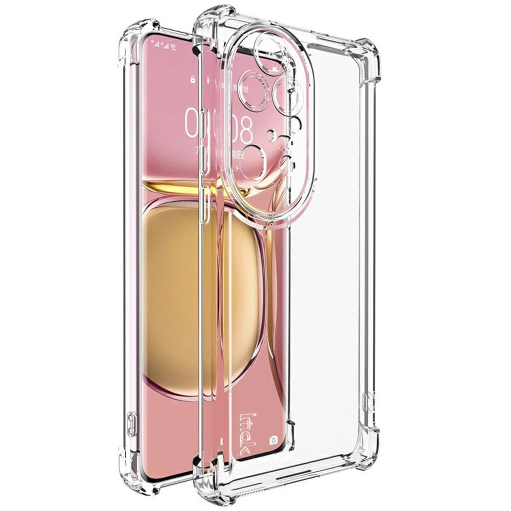 

Прозорий чохол для телефону серії IMAK UX-4 для Huawei P50 Pro 4G із чотирма кутами, протиударна задня кришка з ТПУ Style A