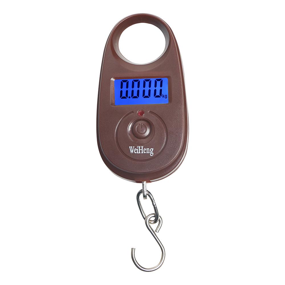 25Kg 5g  Mini Digital Scale Electronic Fishing Weight Pocket Luggage Scales Hanging Hook Mini LCD Weighing Scale