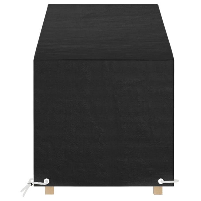 VidaXL Housse de chaise longue 12 œillets 205x75x40-70 cm polyéthylène 319343
