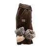Damen Winterhose mit Fleecefutter, warm, dick, modisch, Thermo-Plüschhose, lässig, Sport-Jogginghose, Hose mit elastischer Taille