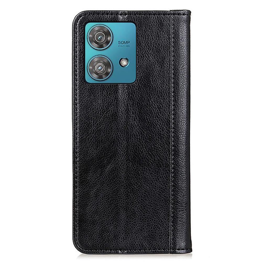 For Motorola Moto G84 5G Case Split Leather Phone Cover with Wallet Stand
