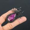 Ruby Pendant Gemstone Jewelry, 999 Copper Wire Wrapped Handmade Pendant, Latest Design Jewelry