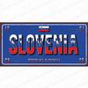Country Metal Sign Tin Plate, France, Russia, Car, Garage, Club Decoration, Spain, Poland, London, Portugal, Korea Plate, N397