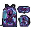 Batohový set Fortnite Fortress Night s velkou kapacitou Oxford látka 20-35l Prodyšný Vodotěsný Kreslený vzor Street Style