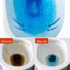Enhanced Blue Bubble Toilet Cleaner & Deodorizer - Fresh Scent, Stain Remover & Scrubber