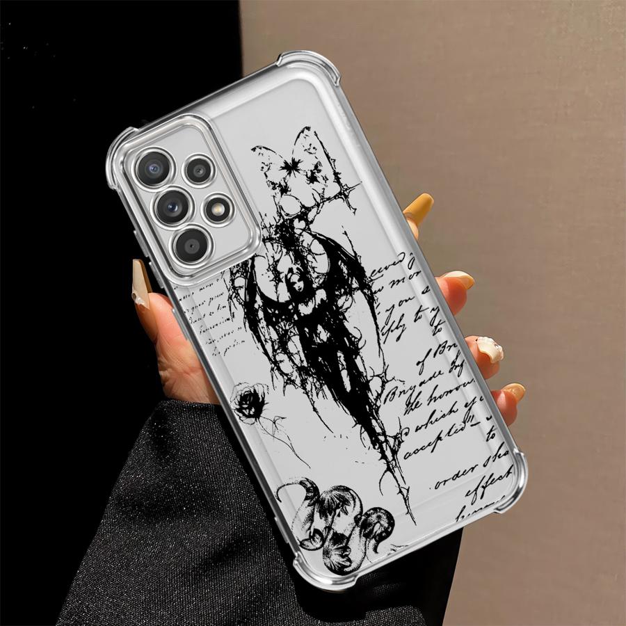 Custodia Retro Cupido Angelo per Samsung Galaxy A24 A52 A54 A34 A15 A05 A33 A50 A07 A53 A73 A13 A12 A03 A23 A51 A14 A04 A16 A06