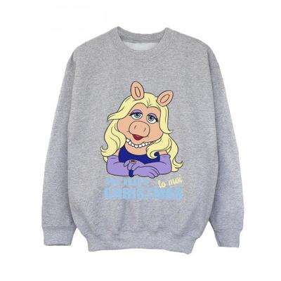 Boys Muppets Miss Piggy Queen of Holidays Sweatshirt