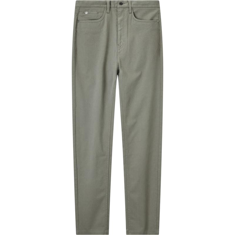 

Jiumuwang Men s Lyocell Blend Slim Fit Casual Trousers 34