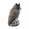 Owl Bird For Sculpture for Outdoor Garden Balcony Porch 24.38x11.94cm