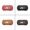 SLZPW1 Car Interior Leg Cushion Knee Pad Leather Soft Mats Accessories For VW Atlas Jetta Touareg Variant Golf Polo GTI Taos Nivus CC