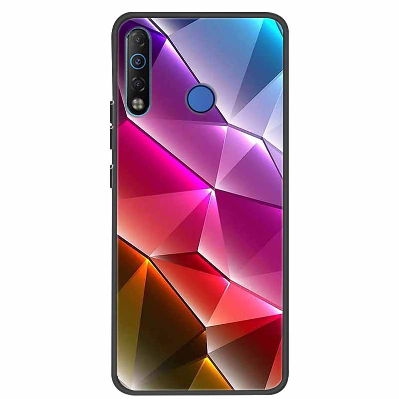 Case For TECNO Camon 12 Air Luxury Silicone Soft Shockproof TPU Back Cover for Tecno Camon 12 CC6 Case Camon12 Funda Love Coque