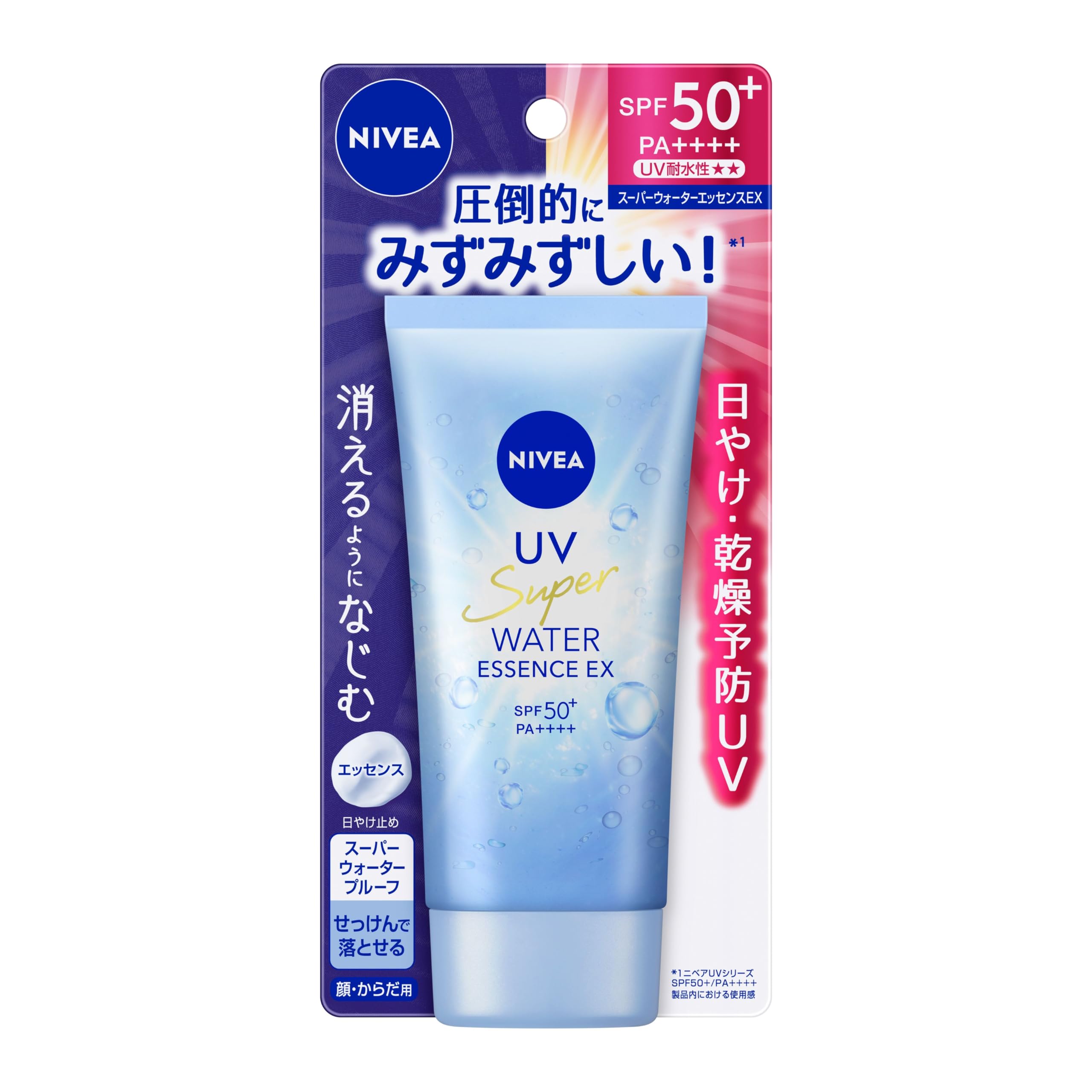 

Nivea UV Water Essence EX 80г синий