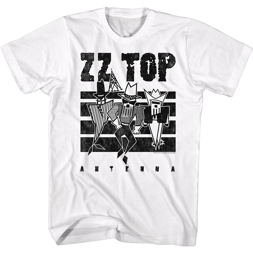 ZZ Top Antenna Album Cover Men T Shirt Rock Music Band Merch M