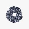 GCUT Floral Print Rayon Scrunchie_Navy 7215290401