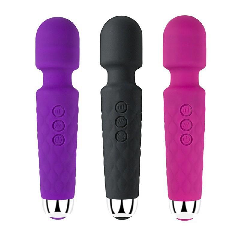 Mehrfrequenz-Erdbeben-Ritter-Vibrator für Frauen - Starker Massage-AV-Stick Erwachsenen-Sexspielzeug