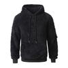 Autumn and Winter American High Street Plush Hooded Men's Sweatshirt Men's Sweatshirt
