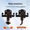 Shockproof Metal Phone Holder for Electric Cars, Bikes, and Motorcycles