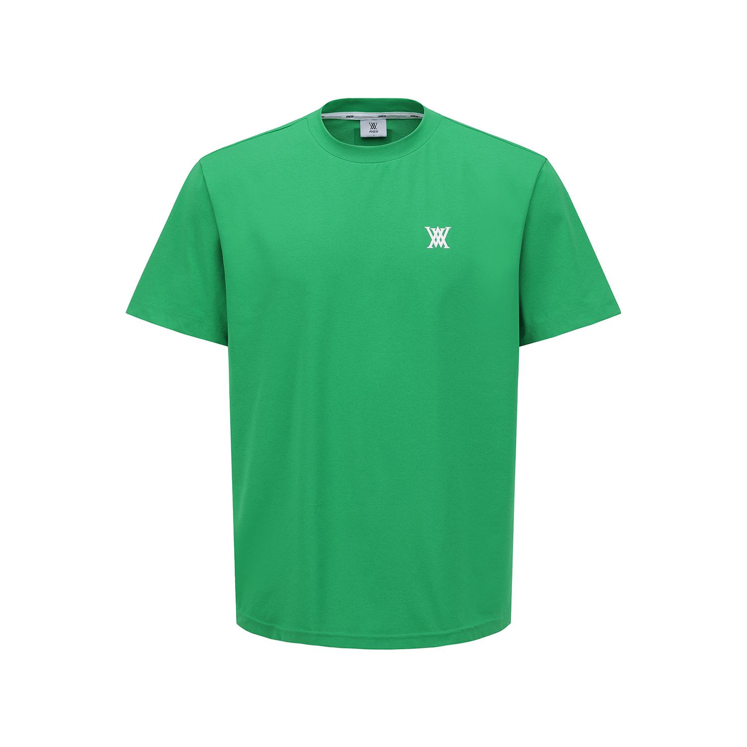 Anew Golf Men Sm Essential Round Short T-Shirt_Gn M