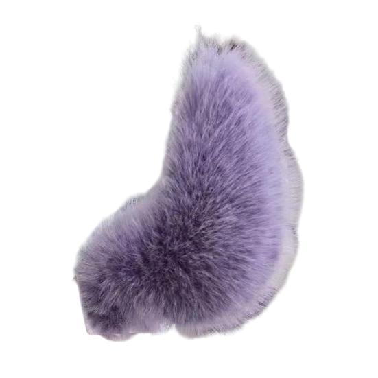 Remote Control Car Tail with Motion Sensor Plush Animal Tail for Vehicle Decoration And Cosplay USB Rechargeable Novelty Gift for Car Enthusiasts