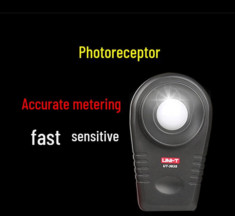UNI-T Mini Digital-Lichtmesser UT383/UT383BT/S mit Bluetooth Leuchtdichtemesser