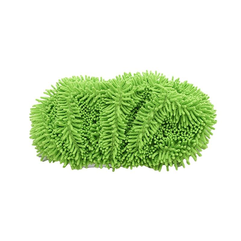 1 Stuk Microvezel Dweildoek, Schuurgedeelte, Huishoudelijke Badkamerreiniging, Swiffer Platte Dweilen, Herbruikbaar, Geschikt voor 25x11,5cm Dweil