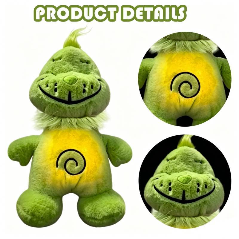 The Grinch Breathing Plush Toy With Music For Baby Sleep And Early Education