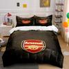 Logo dell'Arsenal e cannone. Set lenzuola Set copripiumino Copripiumini Federe(1 * Copripiumino 2 * Federe senza imbottitura per piumino)