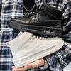 Herbst Herren Freizeitsportschuhe Flachabsatzstiefel Hochgeschnitten Dicksohlige Sportschuhe Herren Outdoor Reiseschuhe